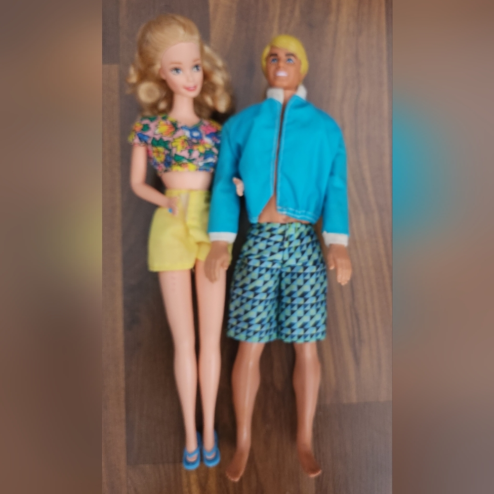 Vintage Barbie & Ken dolls (both)